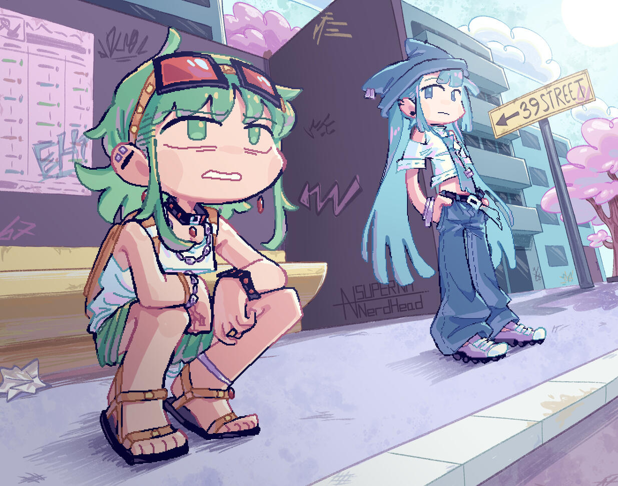 95 USD | Full Illustration (fullbody) | Rough Crayon style + ALTERNATIVE BRUSH STYLE | 2026